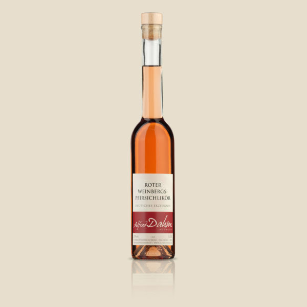 Likör aus roten Weinbergspfirsichen – Weingut Alfred Dahm